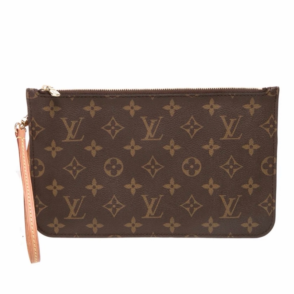 Louis Vuitton Neverfull Monogram Zip Pouch